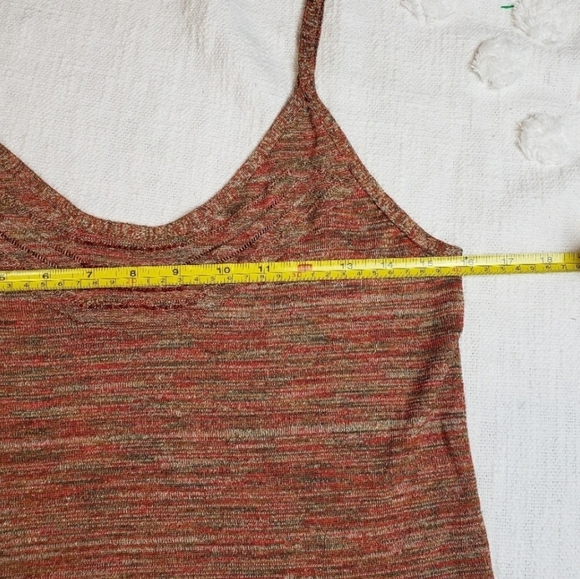 Magaschoni Orange & Green Sweater Tank Silk - Picture 6 of 8